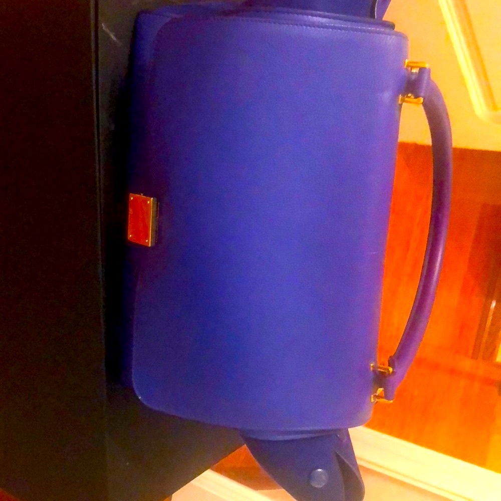 Celine dark blue bag with Handel